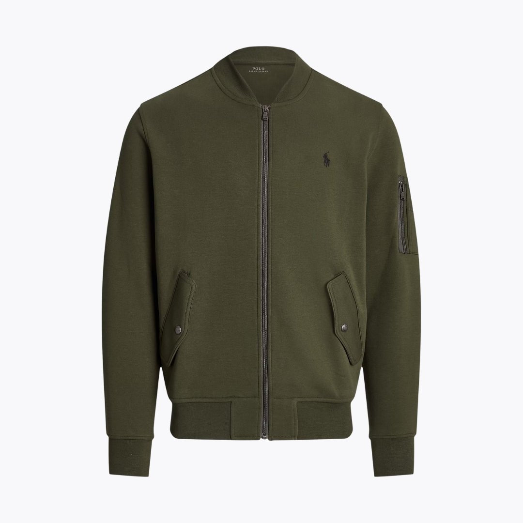 RL Double - Knit Bomber Jacket - Vallum