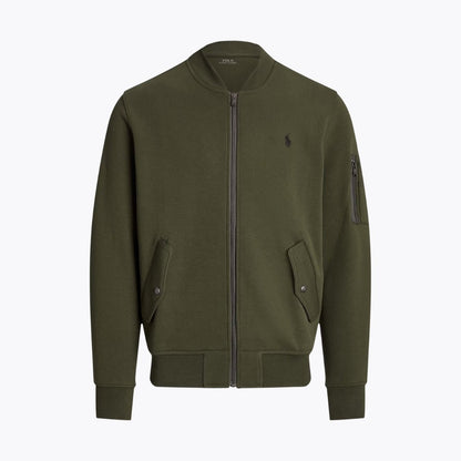 RL Double - Knit Bomber Jacket - Vallum