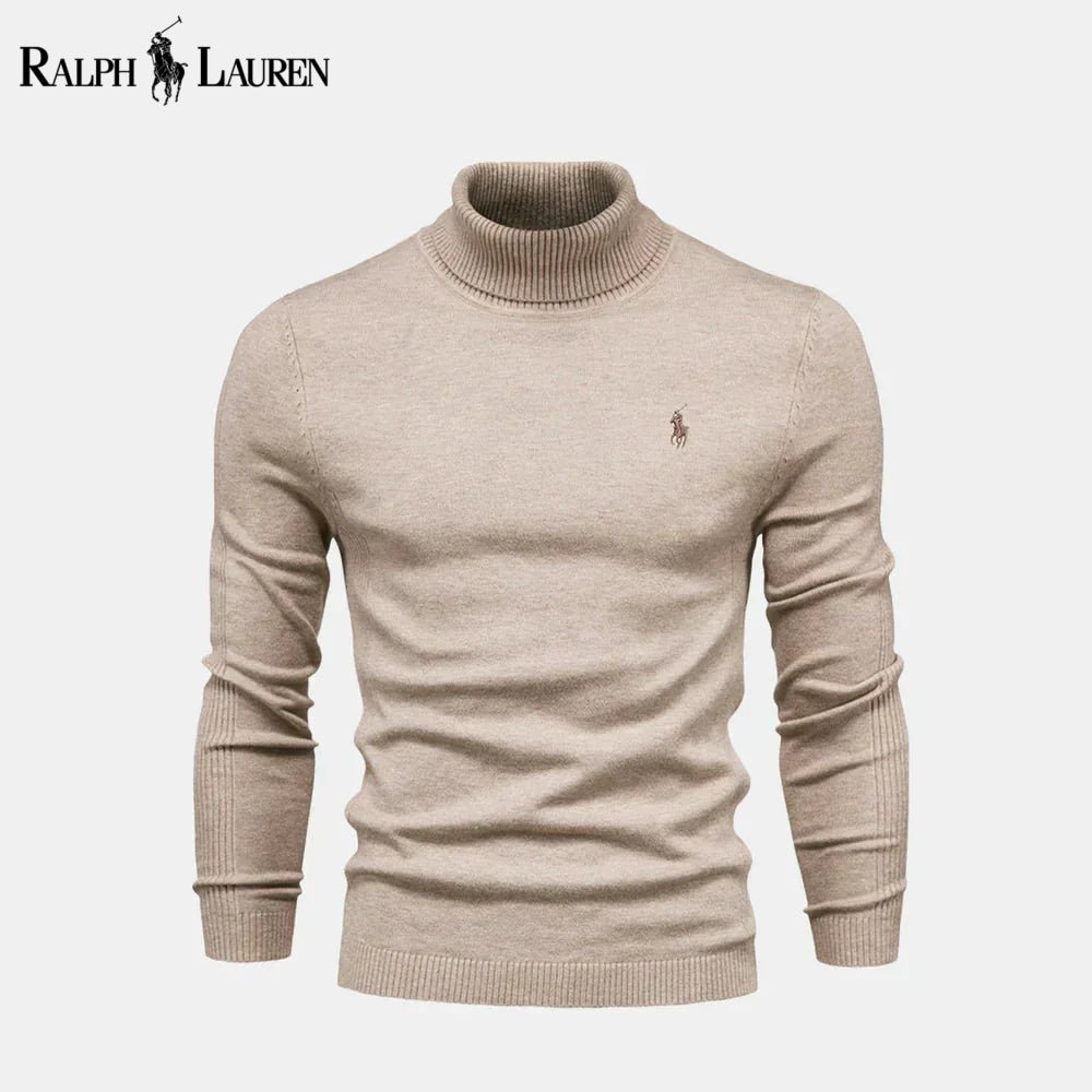 RL Turtleneck Cable - Knit Wool Knit Sweater - Vallum