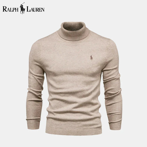 RL Turtleneck Cable - Knit Wool Knit Sweater - Vallum