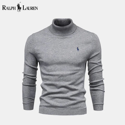 RL Turtleneck Cable - Knit Wool Knit Sweater - Vallum