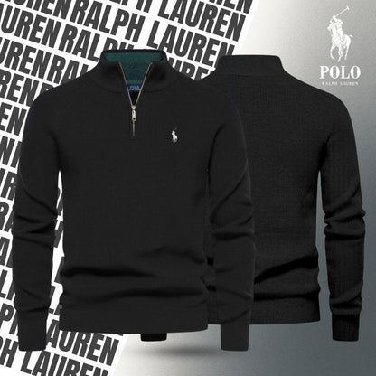 RL Zipped Collar Sweater + Free Gift - Vallum