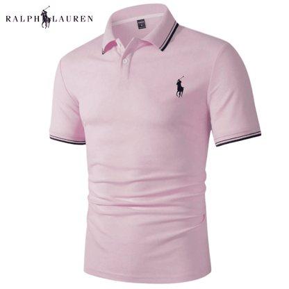 Striped Casual Polo Shirt - Vallum