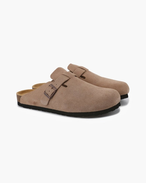 Suede Clogs - Vallum