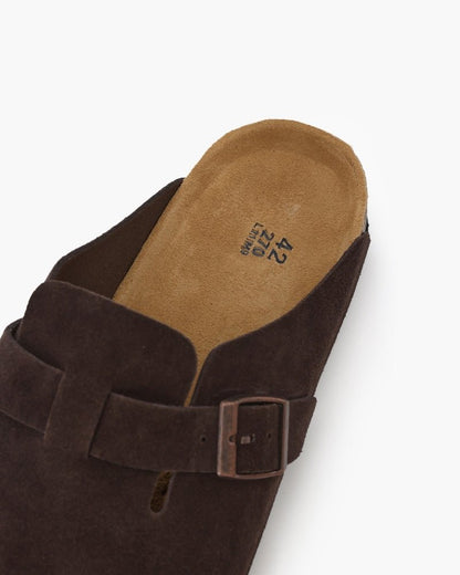 Suede Clogs - Vallum