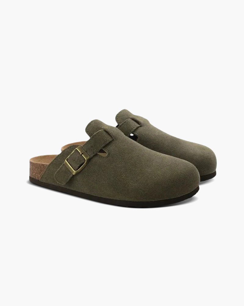 Suede Clogs - Vallum