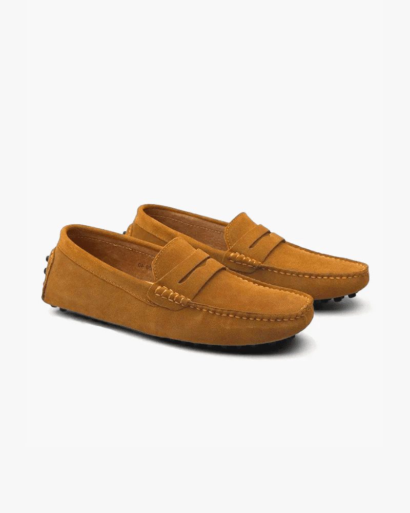 Suede Driver Loafers - Vallum