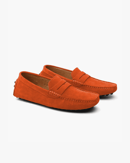 Suede Driver Loafers - Vallum