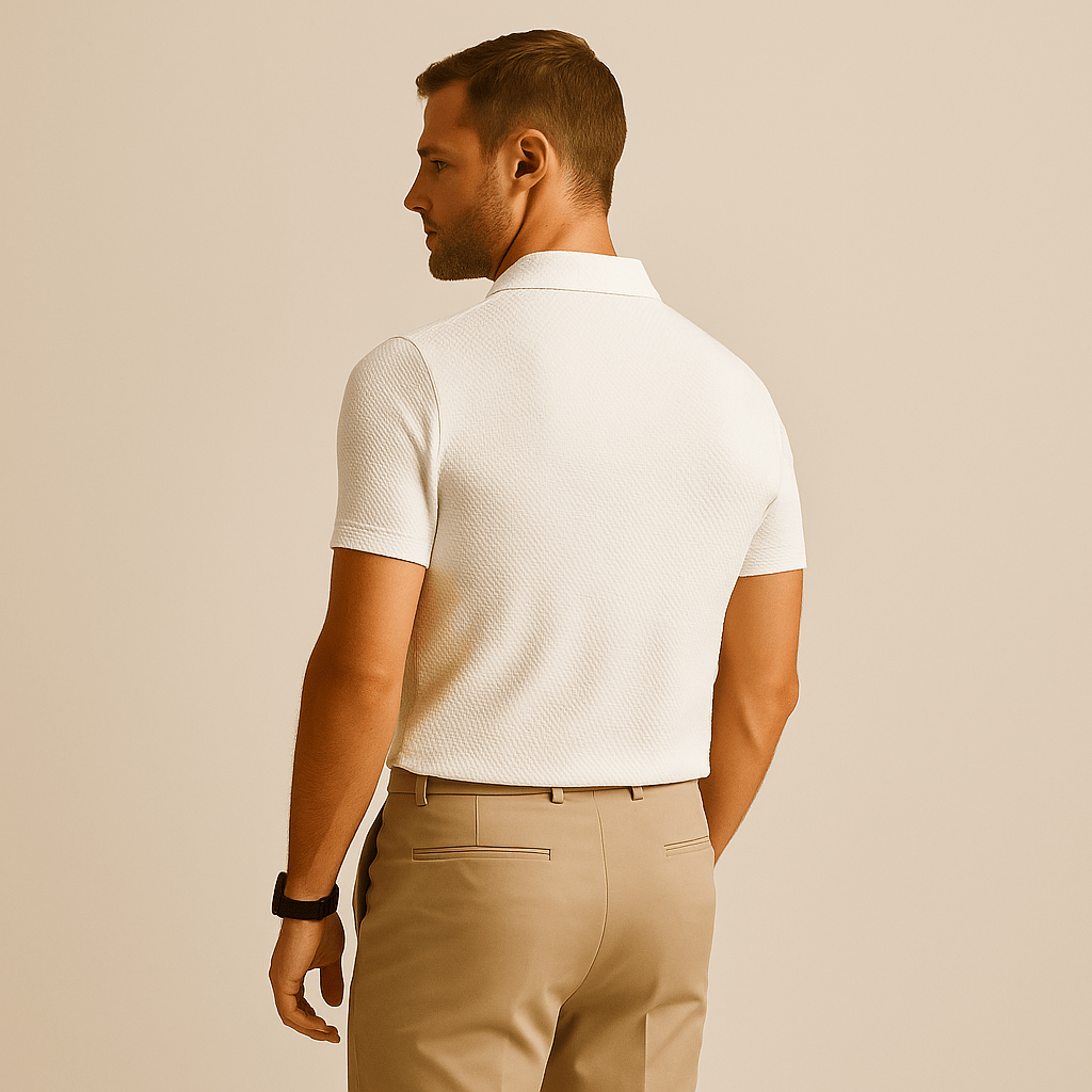 Ultra Fresh Silk Ice Polo Shirt (2 - Pack + Free Watch) - Vallum