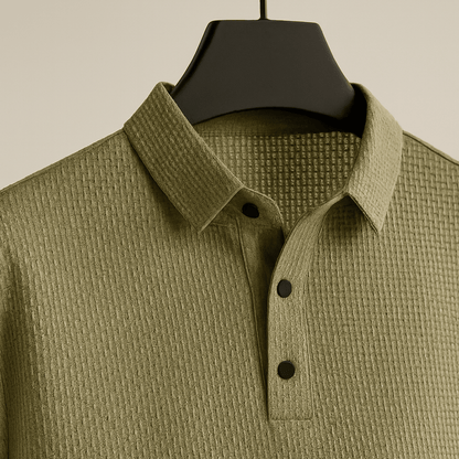 Ultra Fresh Silk Ice Polo Shirt (2 - Pack + Free Watch) - Vallum