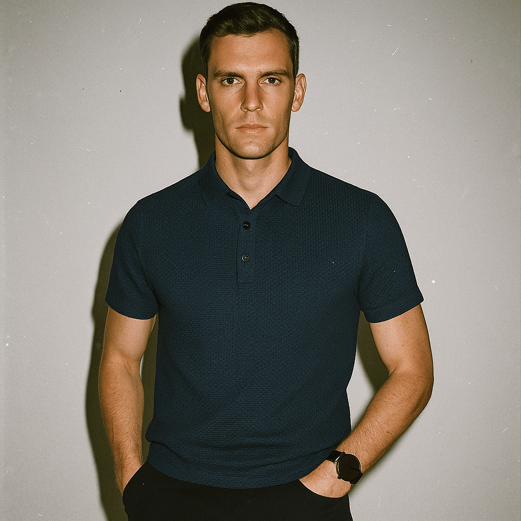 Ultra Fresh Silk Ice Polo Shirt (2 - Pack + Free Watch) - Vallum