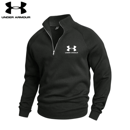 Undеr Аrmоr - Cotton Half Zip Jumper - Vallum